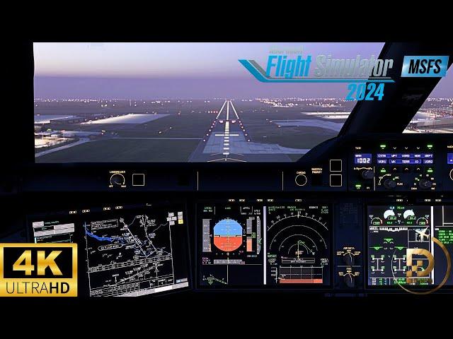 MSFS 2024 - Extreme Hard Landing in Hamburg!  (-500 FPM)