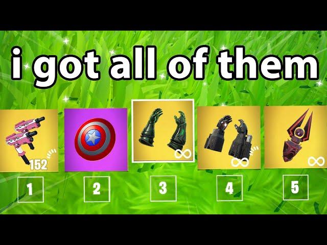 The *MARVEL LOOT* ONLY Challenge in Fortnite