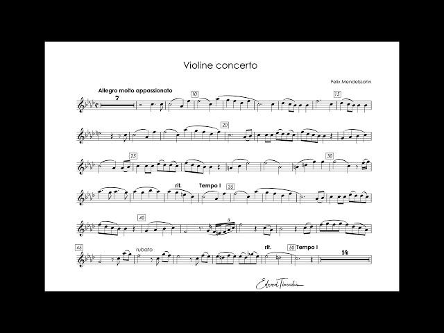 Mendelssohn, Felix -  Violin Concerto - Rafael Mendez trumpet