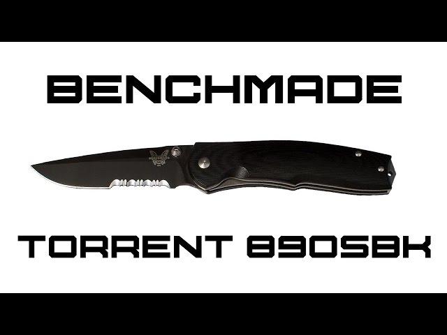 Benchmade Torrent 890SBK Review | KnifeHog