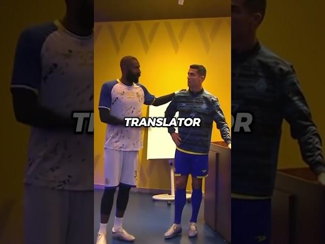 CRISTIANO RONALDO'S CLOSEST FRIEND AT AL NASSR  #football #ronaldo #shorts