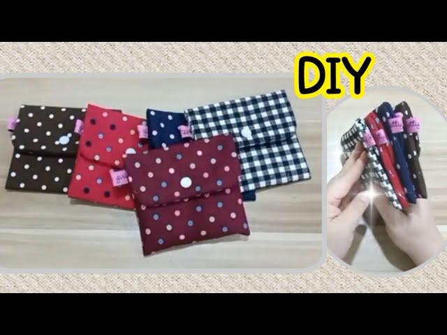 A single piece of fabric to sew a coin purse | teaching sewing |#diy #sewing #money purse #handmade