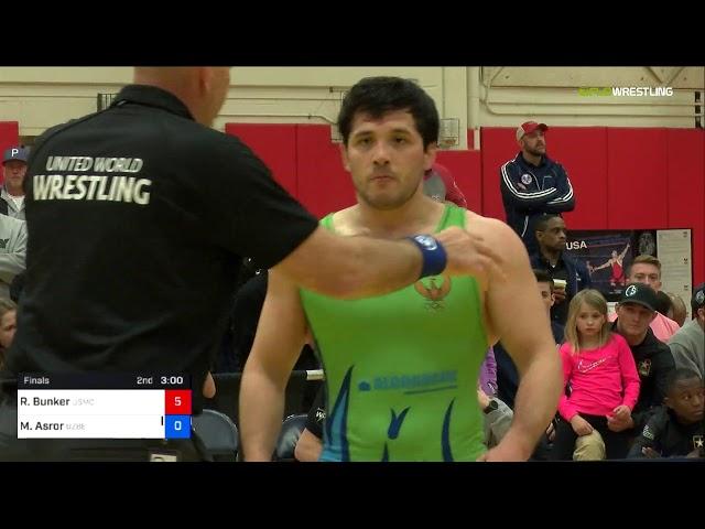 GR/GR 72 KG - Gold - Raymond Bunker (USMC) Vs. Asror Mukhitdinov (UZB) - Broadcast