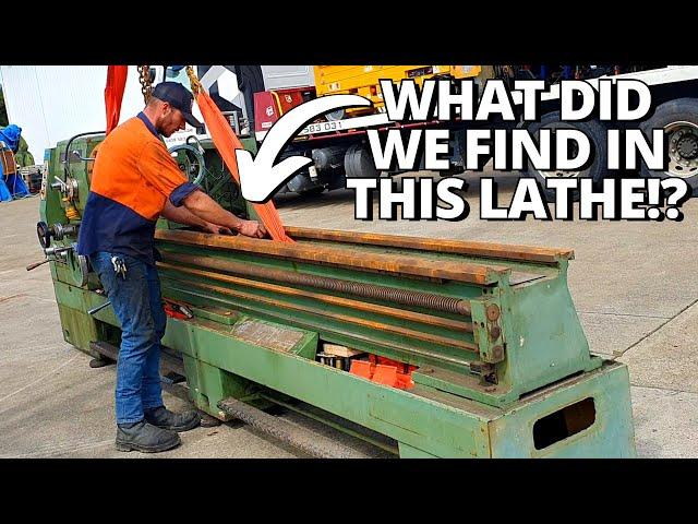 You WON'T Believe What We Found In This Lathe! | Workshop Machinery