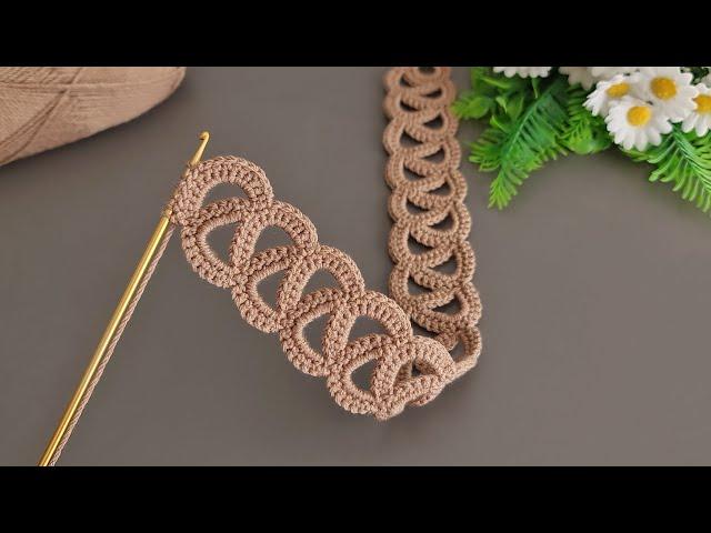 Wow!. Amazing!. sell as many as you can weave. Crochet gorgeous hairband.Hair band.Tunisian crochet