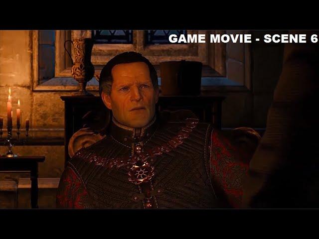 Witcher Geralt and Emperor Emhyr var Emreis (Game Movie Scene 5)