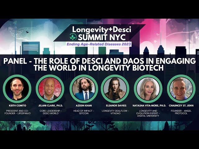 The Role of DeSci and DAOs in Engaging the World in Longevity Biotech: Panel Discussion at EARD 2023