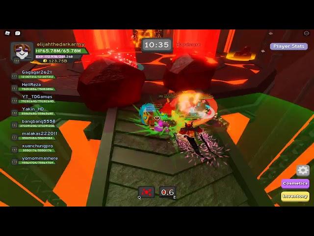 #22 Lava King Spell Daggers, Volcanic Chambers, Dungeon Quest - Roblox