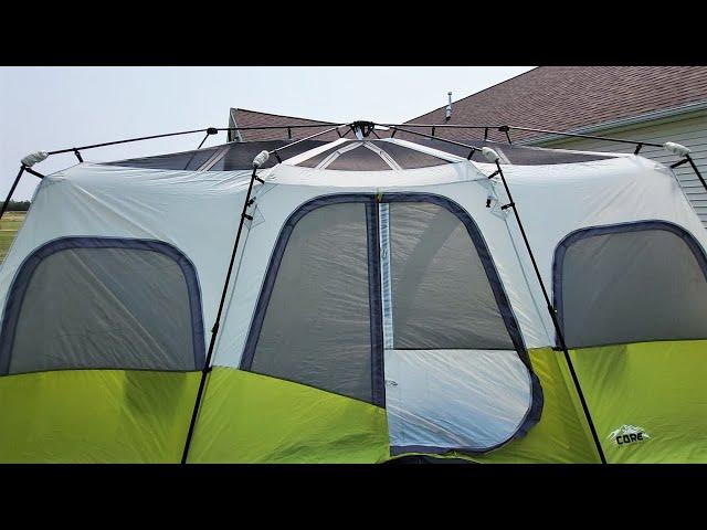 The CORE 12 Person Instant Cabin Tent is AWESOME!