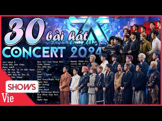 Tổng hợp 30 Bài Hát Concert ANH TRAI "SAY HI" nhất định phải có, 30 anh trai bùng nổ sân khấu