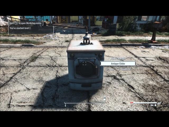 Fallout 4 Mod - Workshop Junk Grinder