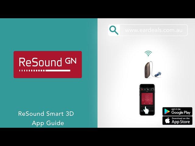 ReSound Smart 3d App guide | Eardeals review