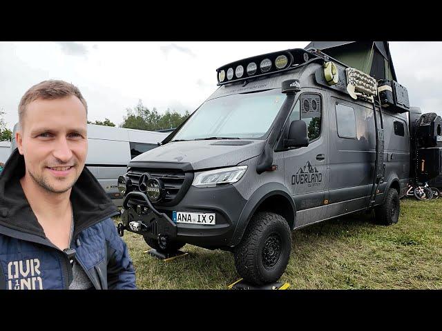 Offroad Campervan 2025  Supermoto-Fahrer Christian reist mit Overland Equipment 4x4