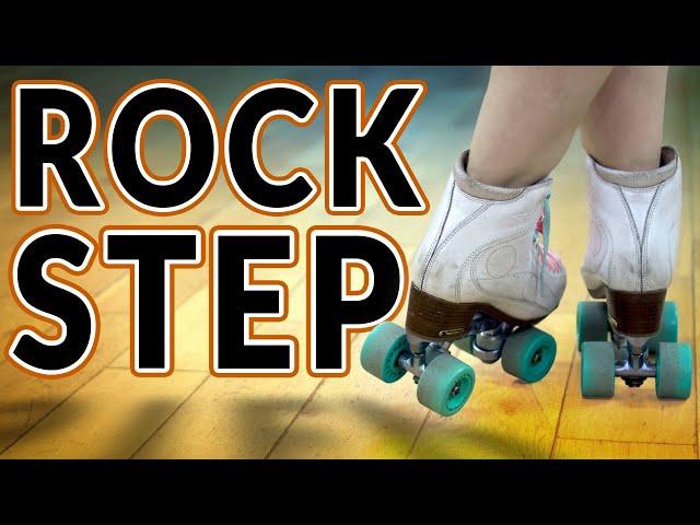 Roller Skating Dance Move - Rock Step With A Cross And A Spin