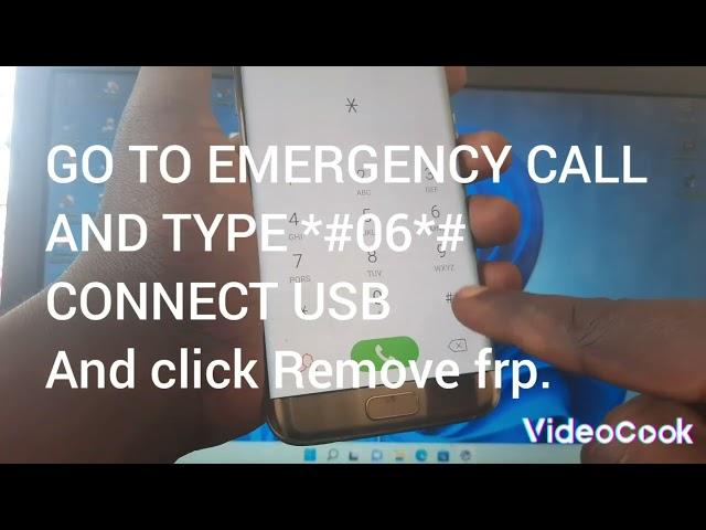 SAMSUNG S7 EDGE, Remove frp,  with ,very easy in 3 minutes, please, subscribe, like, comment, share.