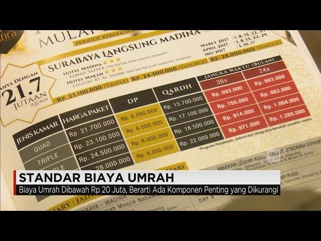 Jangan Mudah Tergoda Promo Murah, Inilah Standar Biaya Umrah