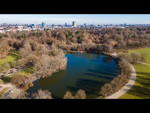 Der Westpark München im Winter || DJI || Stefan Baumgarth || Foto - Video - Drohne