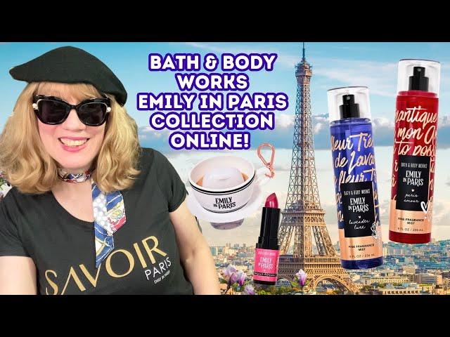 Bath & Body Works Emily In Paris Collection Online! Member Preview