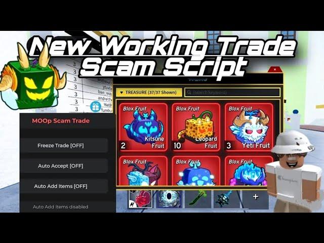 [ALL EXECUTORS] BloxFruits Trade scam script new version  #bloxfruitsautofarm #bloxfruitsbestfruits