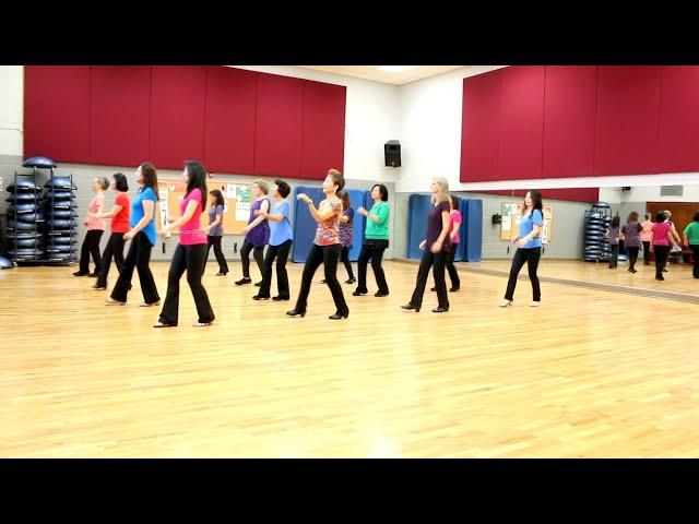 A Little Glitter & Gold - Line Dance (Dance & Teach in English & 中文)