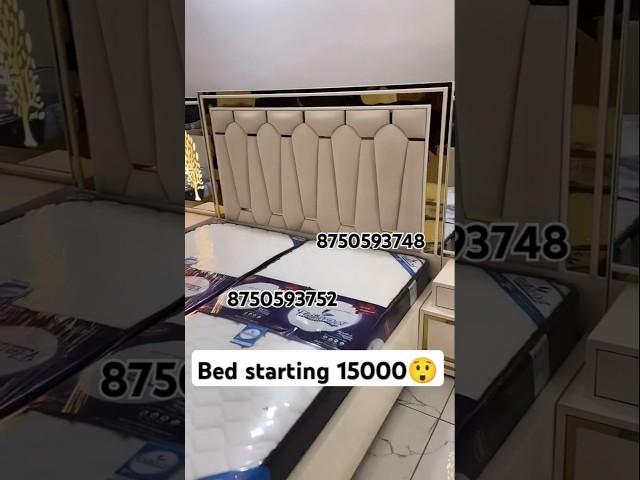 Luxurious Beds in affordable Price only in - KN FURNITURE MALL #trendingshorts #viralshorts#home