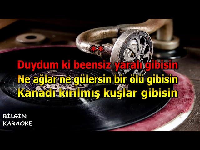 Grup Roj - Duydum ki Bensiz Yaralı Gibisin (Karaoke) Orjinal Stüdyo