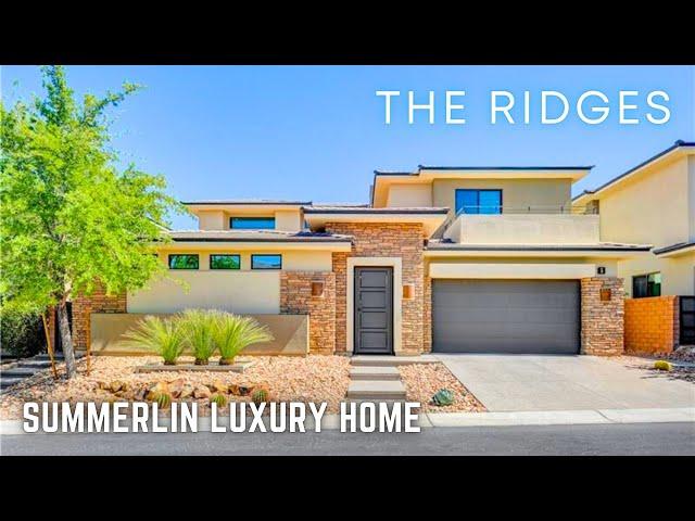 $2.2M Luxury Home with a Pool for Sale at The Ridges in South Summerlin, Las Vegas, NV