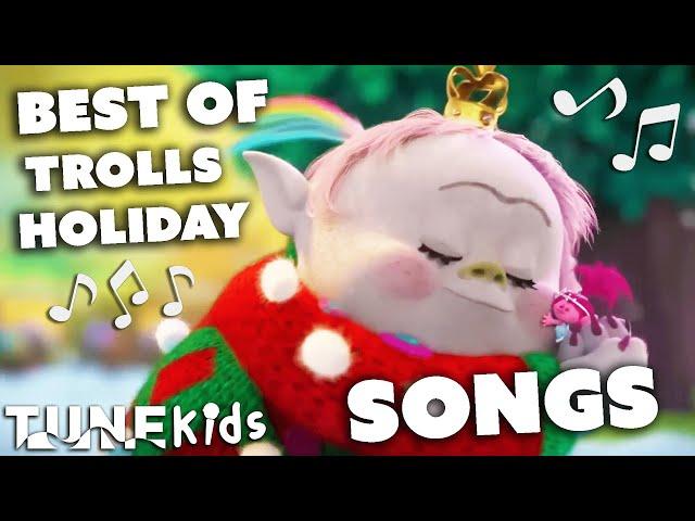 All The Best Songs From Trolls Holiday (2017) | TUNE: Kids