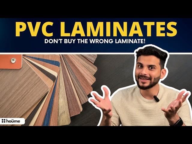 PVC Laminate for Home Interior Design - Normal vs PVC laminate I Advance Laminates #houmeindia