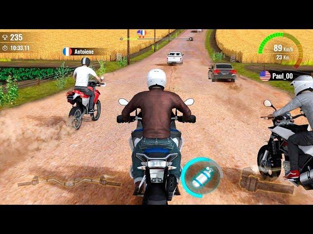 Moto Traffic Race 2: Multiplayer - Gameplay Android game - One of the best racing games