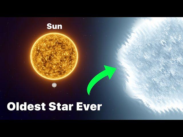 Sun VS The Oldest Star In The Universe - The Methuselah Star HD140283