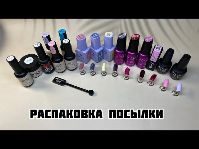 Цветной Iron gel PNB | база и топ PNB| EDLEN CAT EYE | DNKA’|