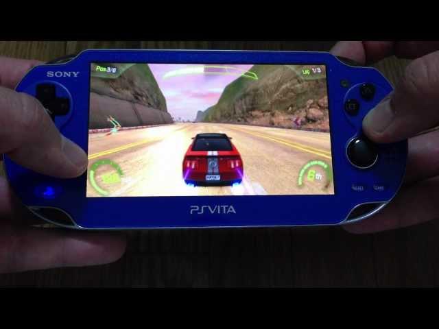 SAPPHIRE BLUE PS VITA Unboxing & Gameplay