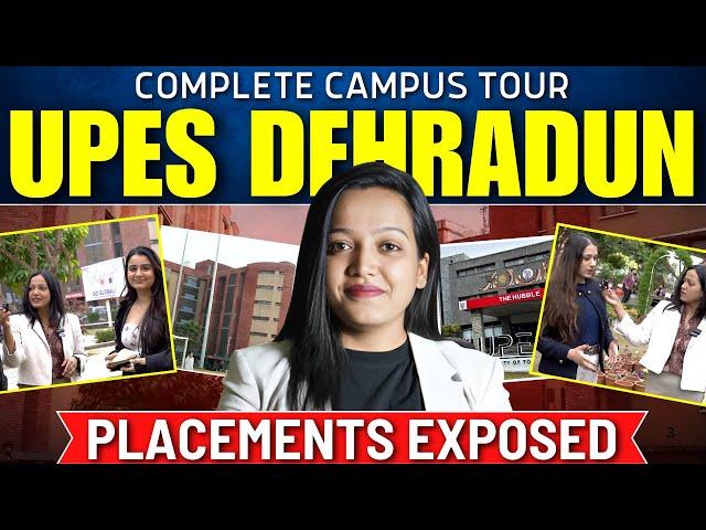 UPES Dehradun MBA Placements Exposed ️ Complete Campus Tour , College Life, Faculties & Hostels