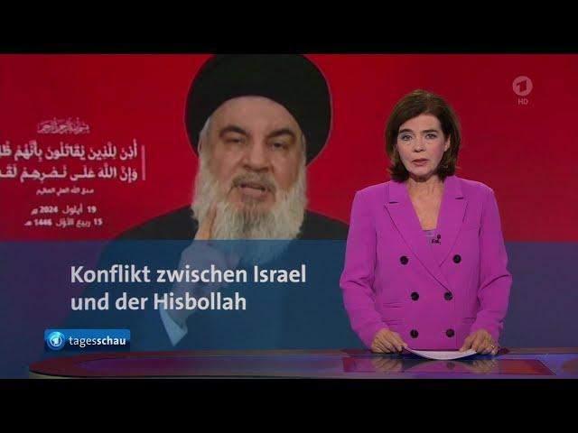 tagesschau 20:00 Uhr, 19.09.2024