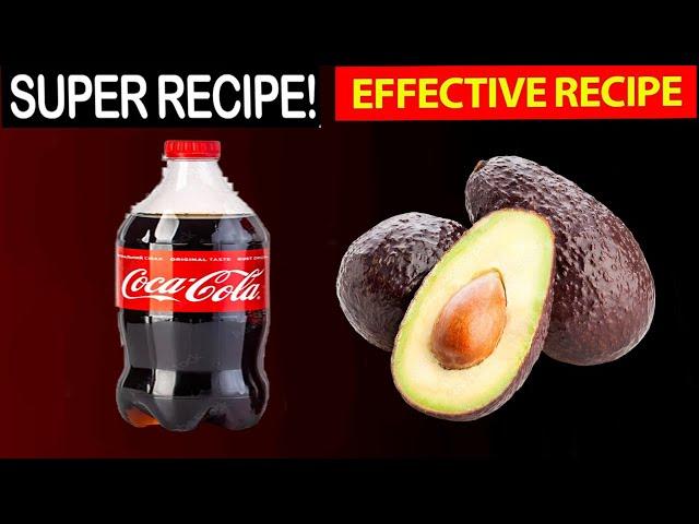 SIMPLE RECIPES!!! MIXED AVOCADO AND COCA-COLA DRINK | NATURAL RECIPES