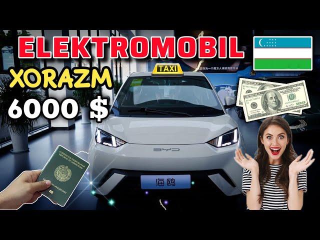  NAVBAT ARZON  Elektromobil narxlari 2024  XORAZM - Urganch | кушкупир авто савдо, запал