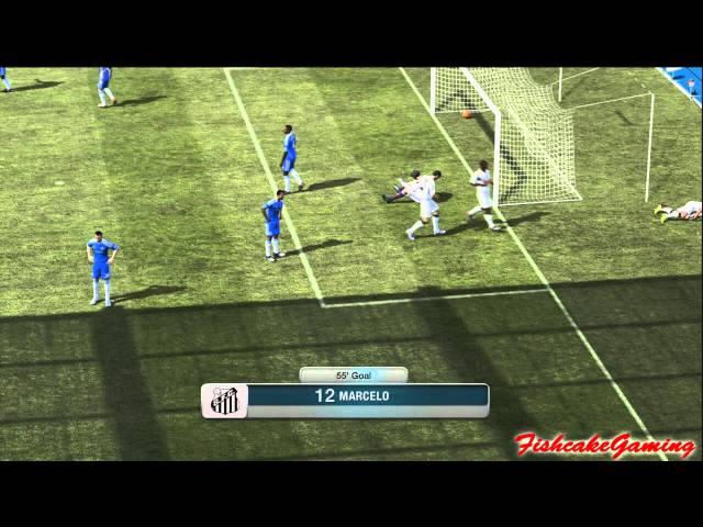 FIFA 12 - Bicycle kick Goal from a Free kick