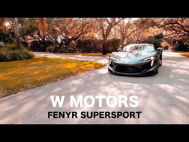 THE 1ST US REVIEW OF THE $2 MILLION W MOTORS FENYR SUPERSPORT