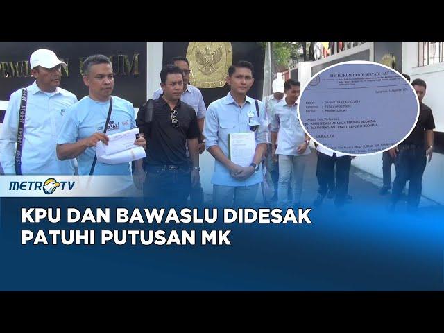 Pilkada Kutai Kartanegara 2024, KPU dan Bawaslu Diminta Patuhi Keputusan MK