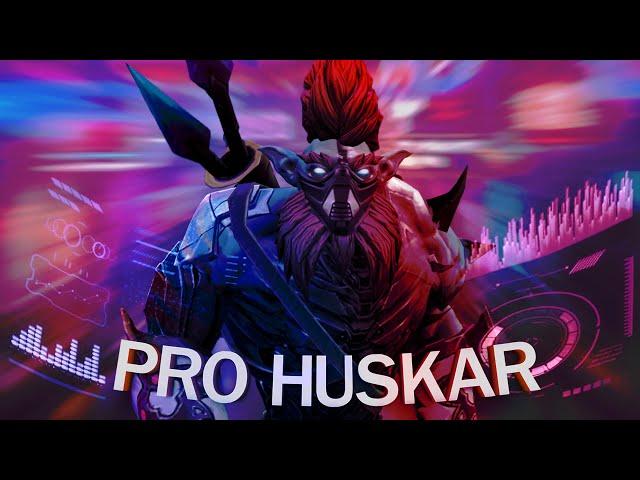 ХУСКАР В ОБЫЧНОМ ПАБЛИКЕ И НА ПРО СЦЕНЕ | HUSKAR DOTA 2