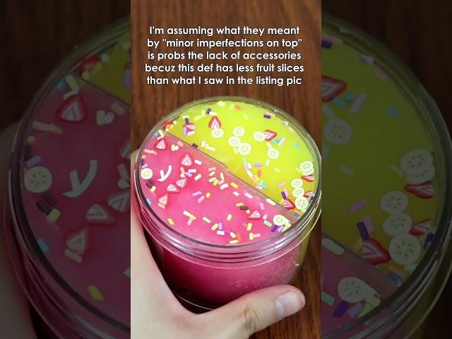 Reviewing used slime from amazon