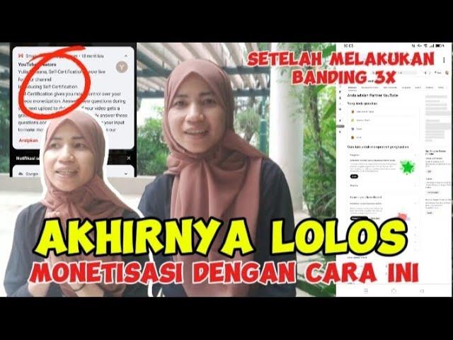 PEMULA HARUS TAU CARA INI AGAR BISA LOLOS MONETISASI!!TKW SOMBONG