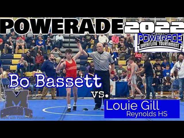 Powerade 2022: Championship Final, Bo Bassett vs Louie Gill, Reynolds