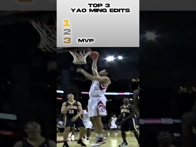 Top 3 Yao Ming Edits #nba