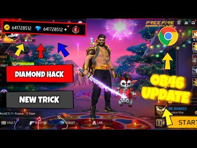 FREE FIRE DIAMOND HACK || FREE FIRE NEW MOD MENU OB45 || UNLIMITED DIAMOND SCRIPT MOD APK 2024