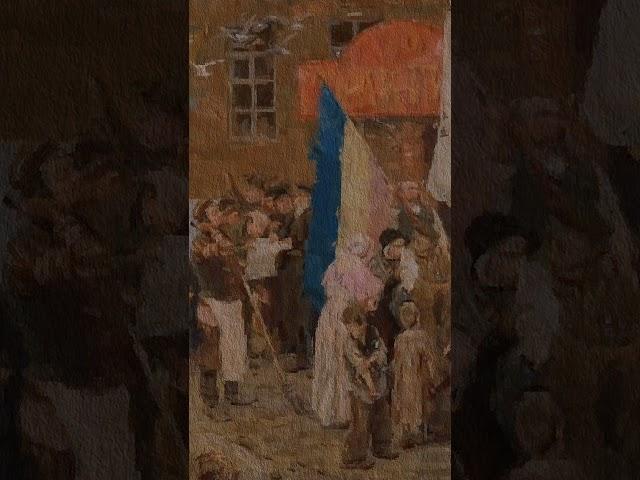 Victor Vasnetsov "News of the capture of Kars" 1878 #kars