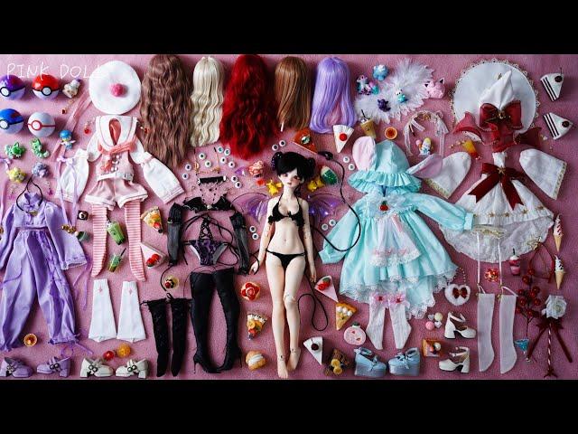 Succubus Demon BJD DOLL Unboxing Dress Up