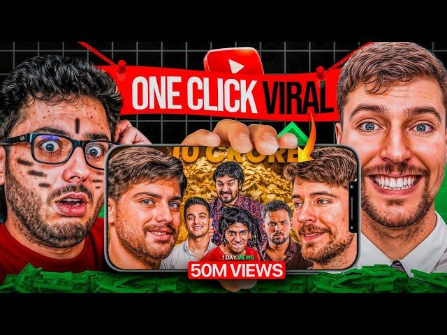 One Click Strategy used By Popular YouTubers to go VIRAL  feat. Filmora AI