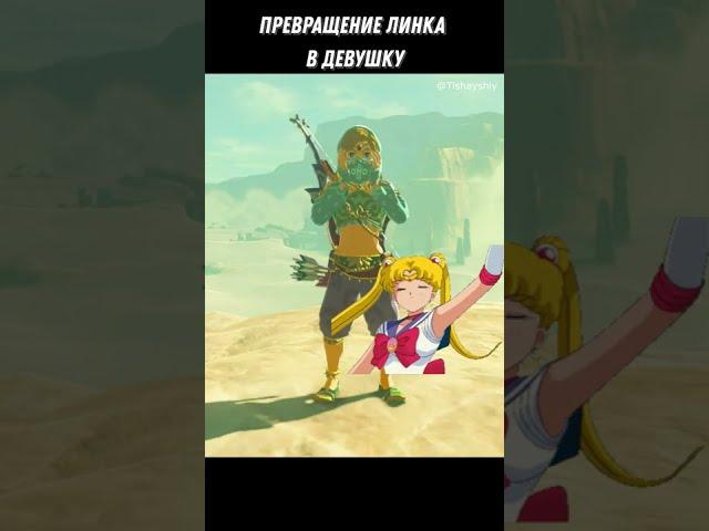 Zelda: Turning Link into a girl #shorts #zelda